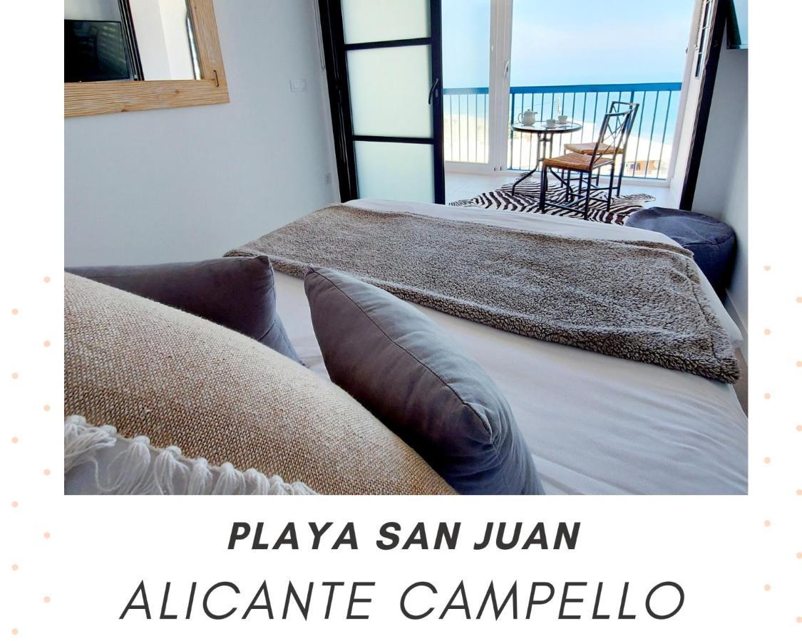 1er ligne vue mer playa San Juan Alicante Costa Blanca El Campello Exterior foto